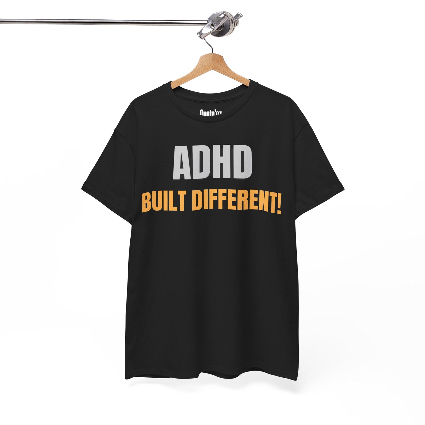 ADHD Built Different” Unisex T-Shirt – Bold Neurodivergent Statement Tee