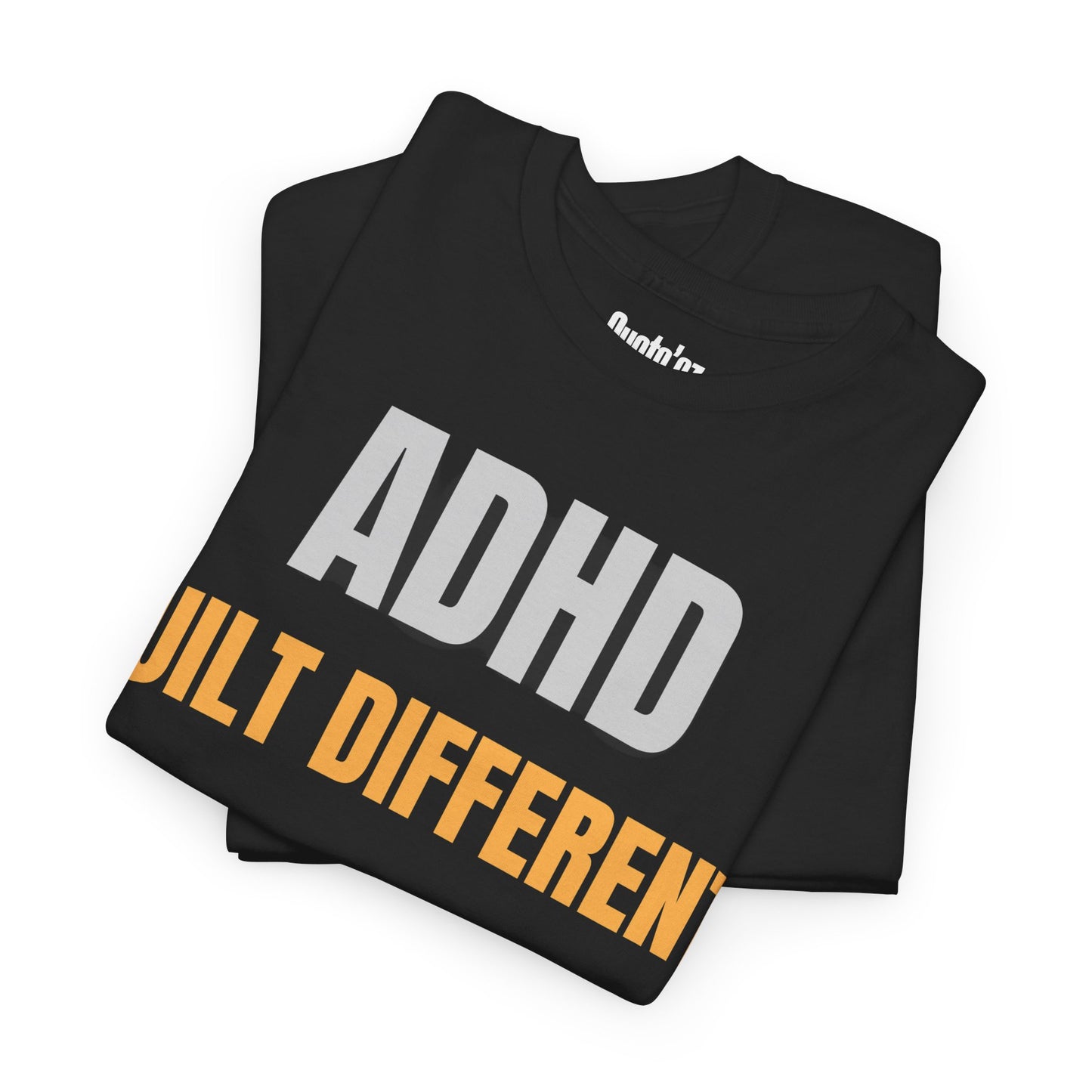 ADHD Built Different” Unisex T-Shirt – Bold Neurodivergent Statement Tee