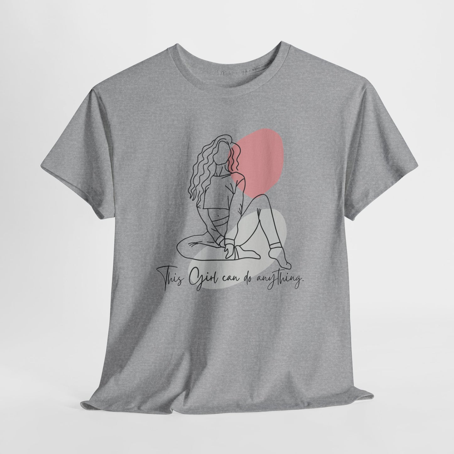 This Girl Can Do Anything | T-Shirt – Empowering Motivational Tee for Women & Girls