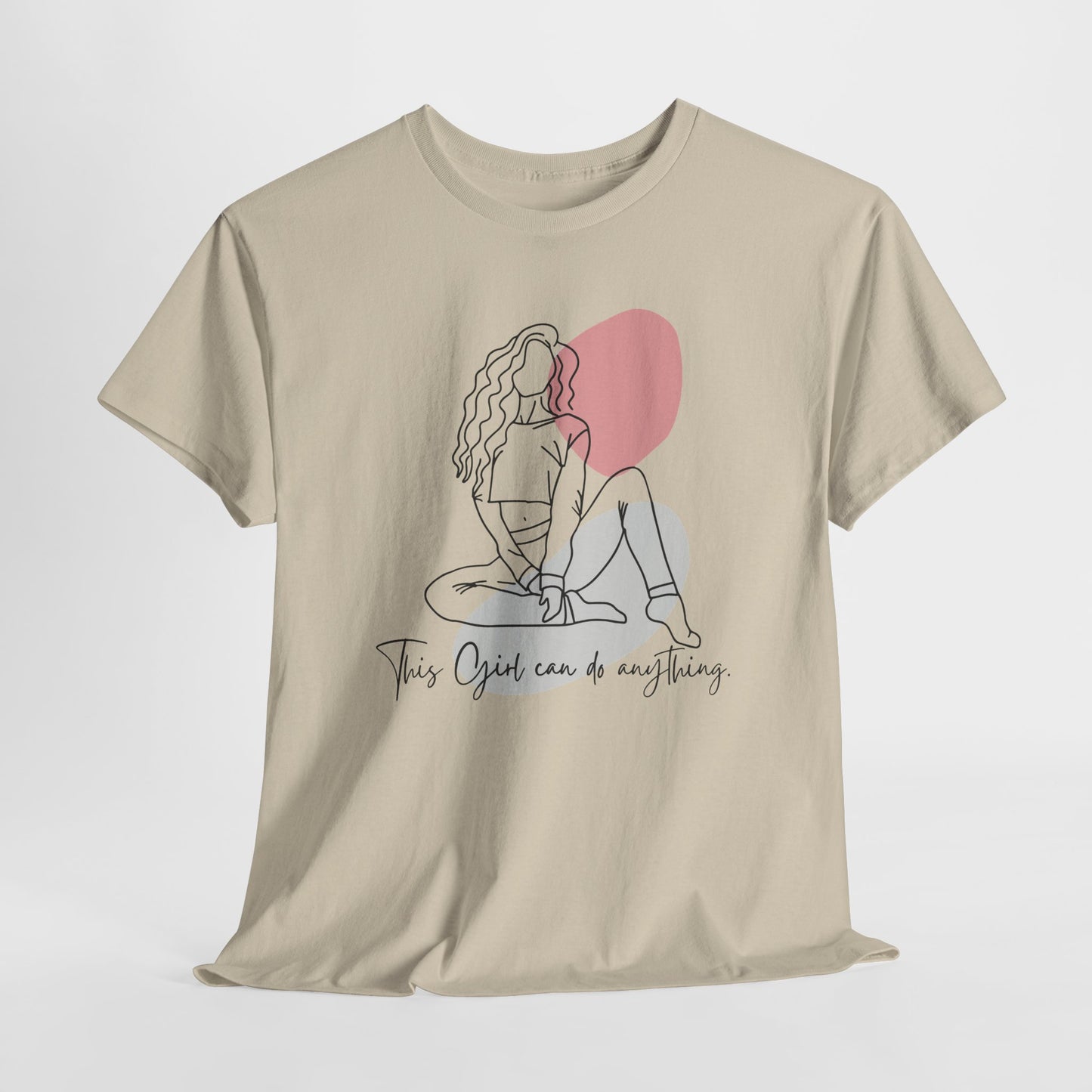 This Girl Can Do Anything | T-Shirt – Empowering Motivational Tee for Women & Girls