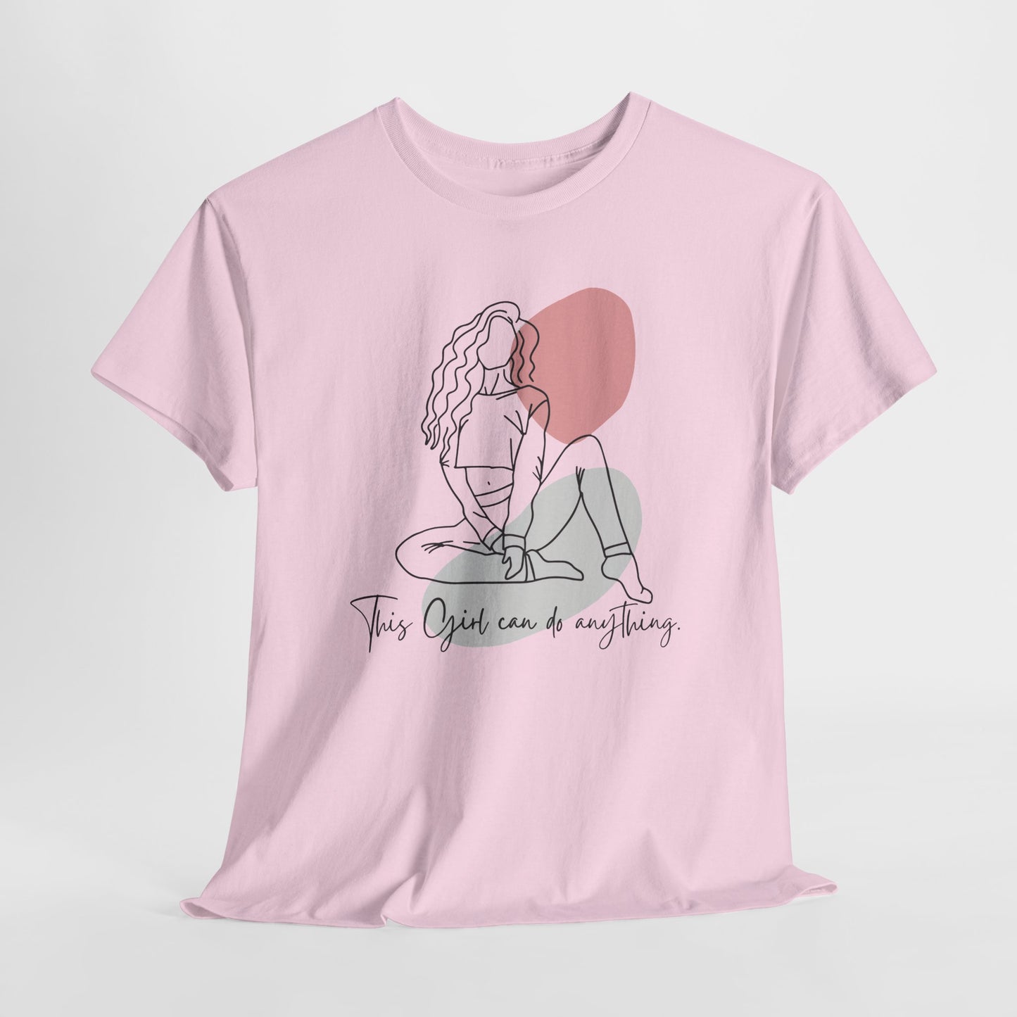 This Girl Can Do Anything | T-Shirt – Empowering Motivational Tee for Women & Girls