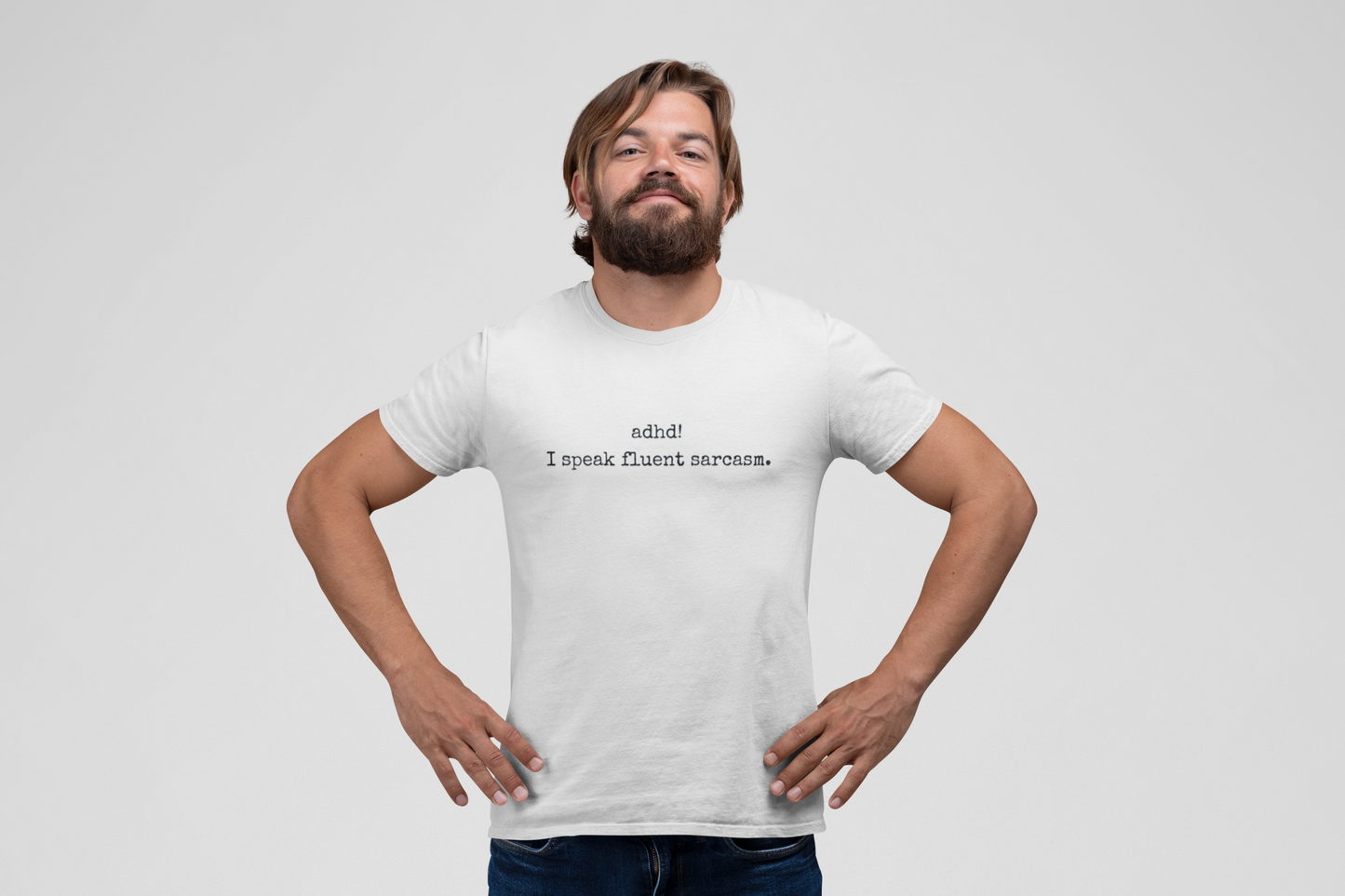 "I Speak Fluent Sarcasm" Premium Cotton Tee - Quoteeez