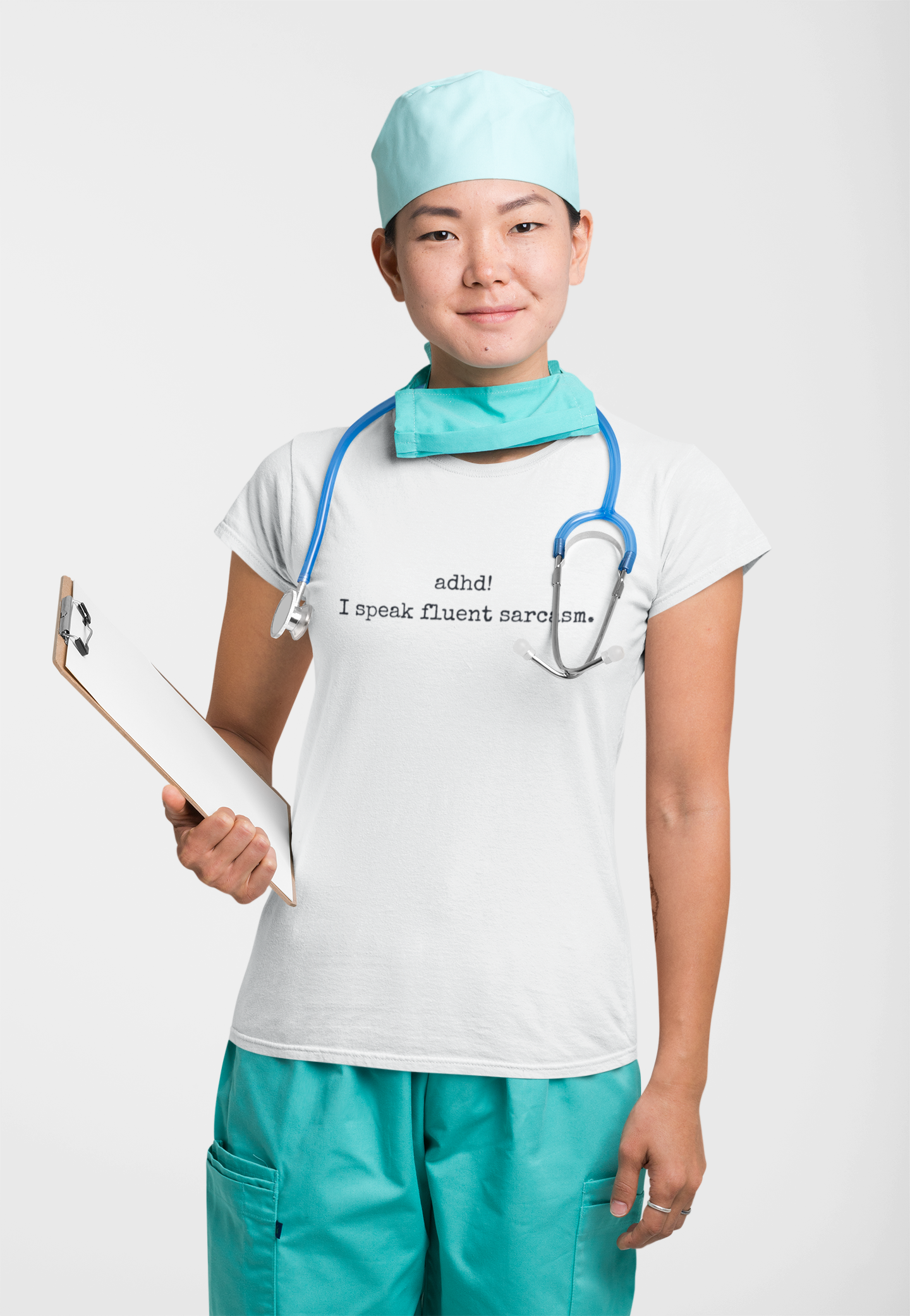 "I Speak Fluent Sarcasm" Premium Cotton Tee - Quoteeez