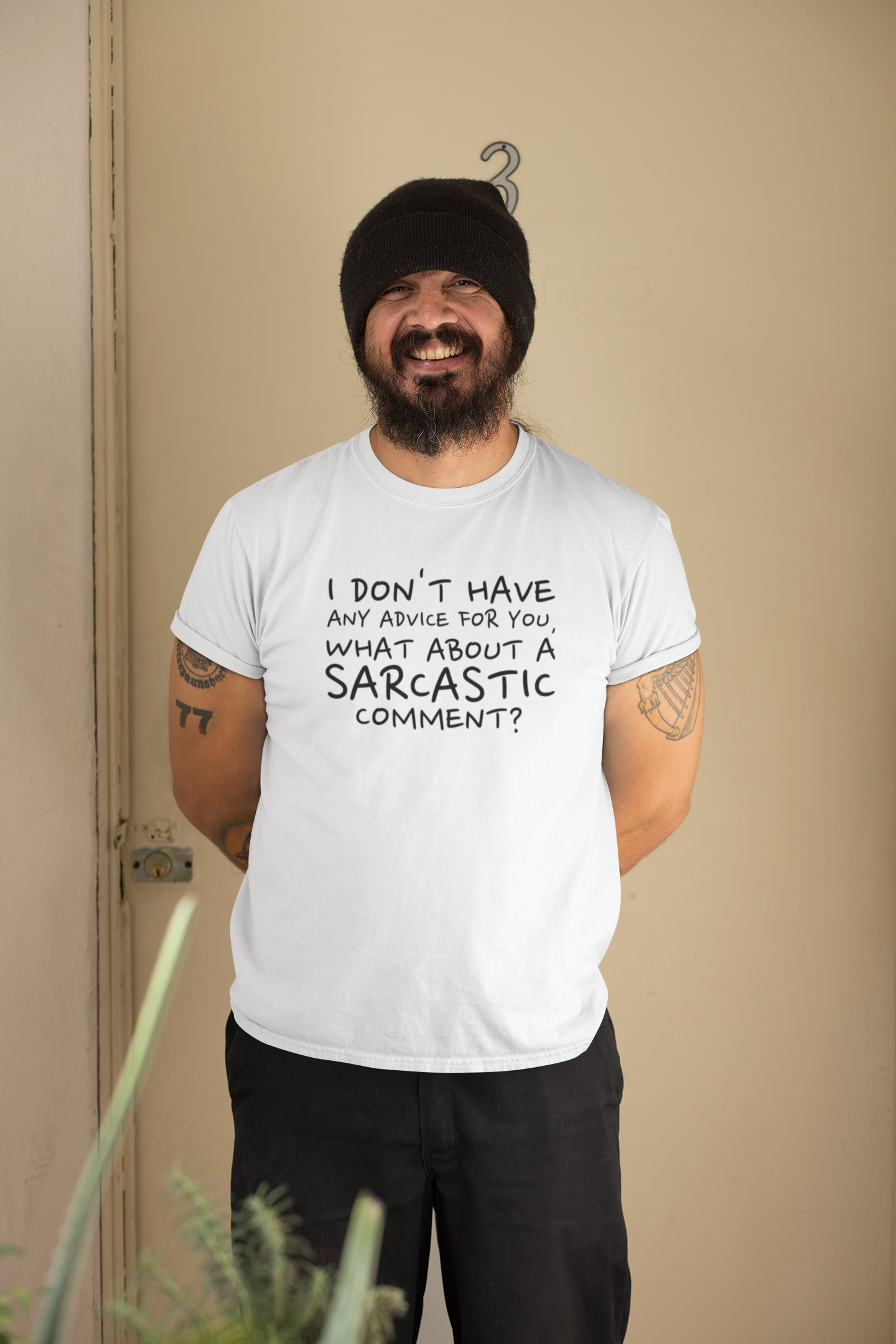“I Don’t Have Any Advice for You” Sarcastic Quote Tee – Unisex Heavy Cotton